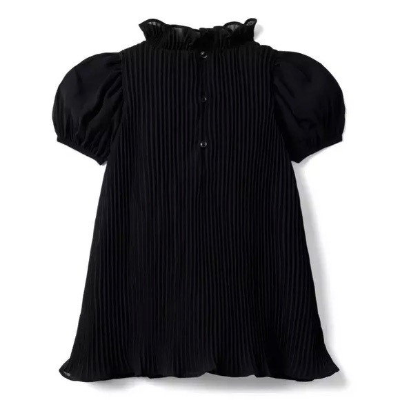 Janie and Jack Special Occasion Chiffon Puff Sleeves Dress - Picture 2 of 11